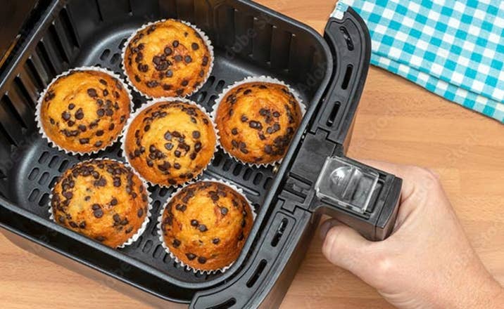 airfryer-muffins