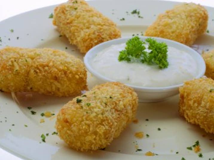 cheesyricecroquettes