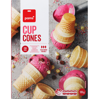 Pams Cup Ice Cream Cones