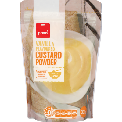 Pams Vanilla Flavoured Custard Powder