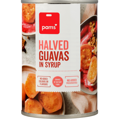 Pams Halved Guavas In Syrup