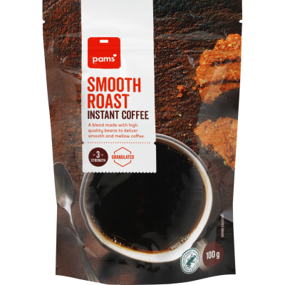 Pams Smooth Roast Instant Coffee