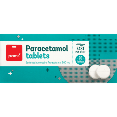 Pams Paracetamol Tablets