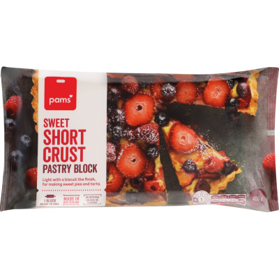 Pams Sweet Short Crust Pastry Block