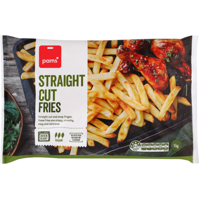 Pams Straight Cut Fries