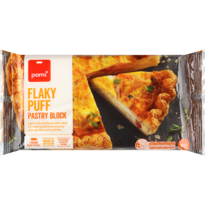 Pams Flaky Puff Pastry Block