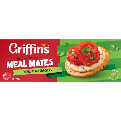 Griffin's Meal Mates Mixed Vegie Crackers