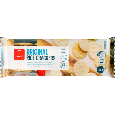 Pams Original Rice Crackers