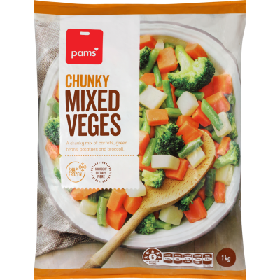 Pams Chunky Mixed Veges