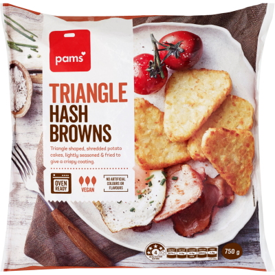 Pams Triangle Frozen Hash Browns