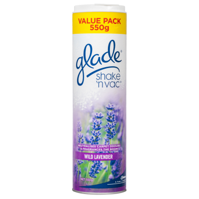 Glade Shake N Vac Wild Lavender Carpet Freshener