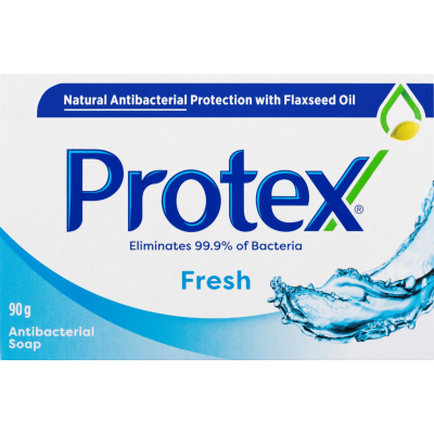 Protex Antibacterial Fresh Long Lasting Freshness Bar Soap
