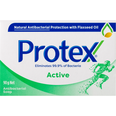Protex Antibacterial Active Everyday Protection Bar Soap