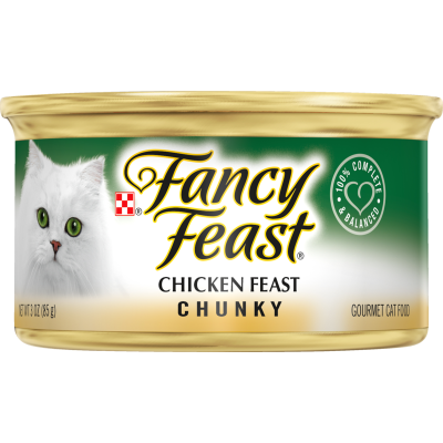 Purina Fancy Feast Adult Chunky Chicken Feast Wet Cat Food