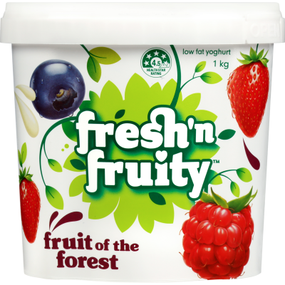 Fresh 'n Fruity Fruit Of The Forest Yoghurt