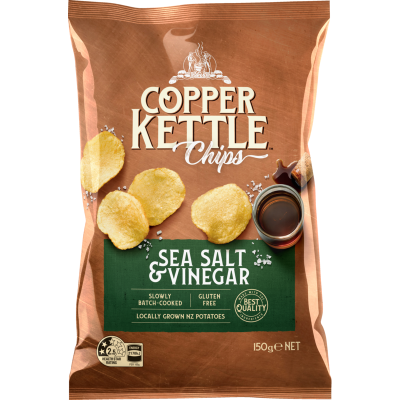 Copper Kettle Sea Salt & Vinegar Potato Chips