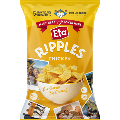 Eta Ripple Cut Chicken Potato Chips
