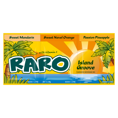 Raro Island Groove Flavoured Beverage Mix