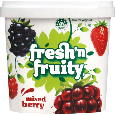 Fresh 'n Fruity Mixed Berry Yoghurt