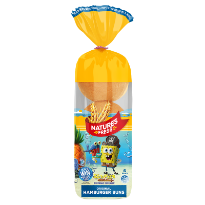 Nature's Fresh Original Hamburger Buns