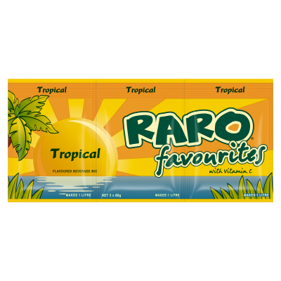 Raro Favourites Tropical Flavoured Beverage Mix