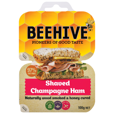 Beehive Shaved Champagne Ham
