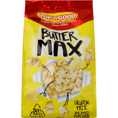 Pop'n'Good Butter Max Popcorn