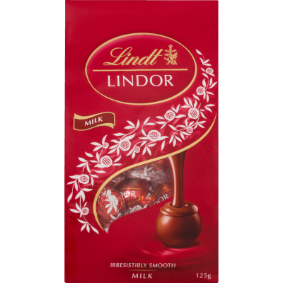 Lindt Lindor Milk Chocolates Pouch