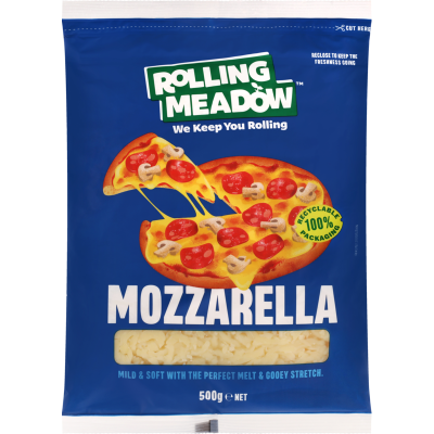 Rolling Meadow Mozzarella Grated Cheese