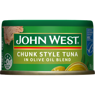 John West Chunk Style Tuna In Olive Oil Blend