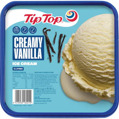 Tip Top Creamy Vanilla Ice Cream