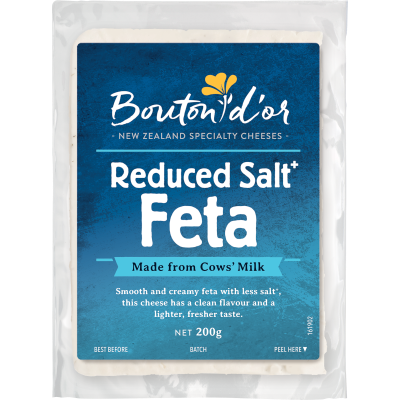 Bouton d'or Reduced Salt Feta Cheese
