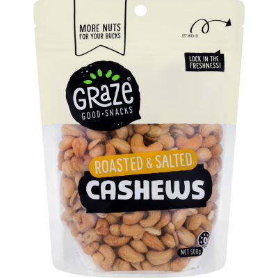 Graze Roasted & Salted Cashews