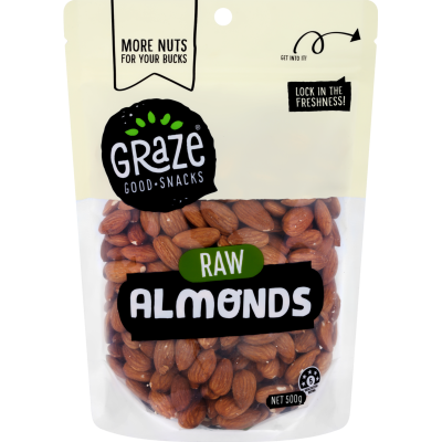 Graze Raw Almonds