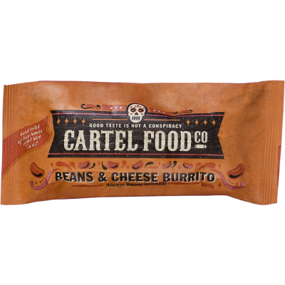 Cartel Food Co Beans & Cheese Burrito