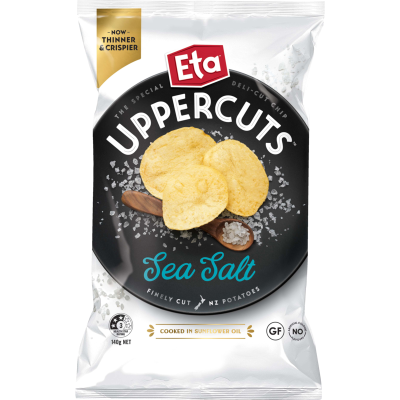 Eta Uppercuts Sea Salt Potato Chips