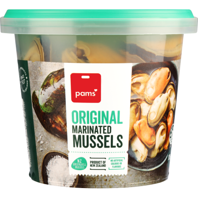 Pams Original Marinated Mussels