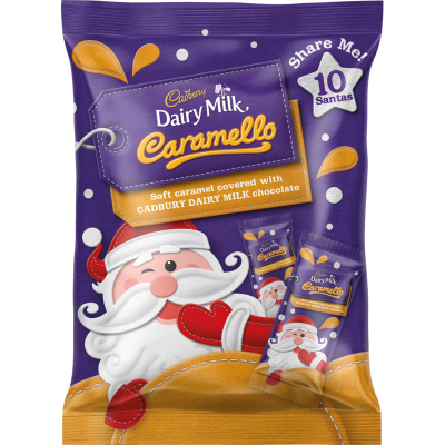Cadbury Dairy Milk Caramello Santas Sharepack