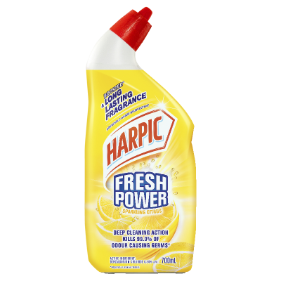 Harpic Fresh Power Sparkling Citrus Toilet Cleaner