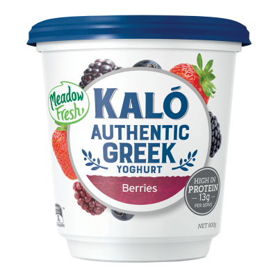Meadow Fresh Kalo Berries Authentic Greek Yoghurt