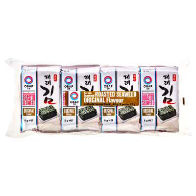 OBAP Roasted Seasoned Korean Seaweed image 1