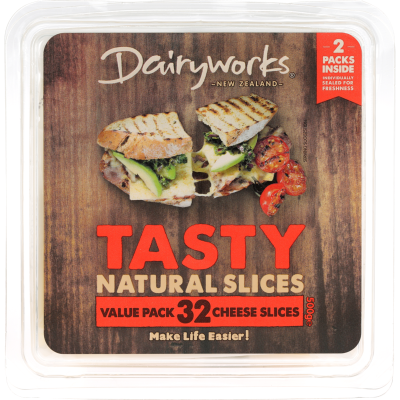 Dairyworks Tasty Natural Slices
