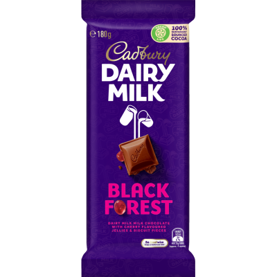 Cadbury Dairy Milk Black Forest Chocolate Block
