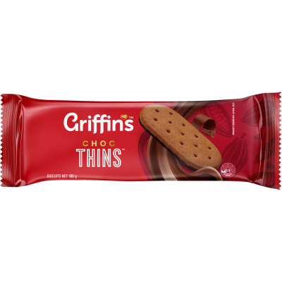 Griffin's Choc Thins Biscuits image 1