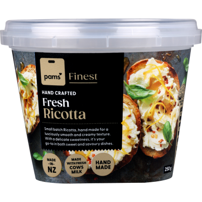 Pams Finest Hand Crafted Fresh Ricotta