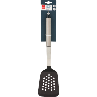 Pams Nylon Head Stainless Steel Slotted Turner