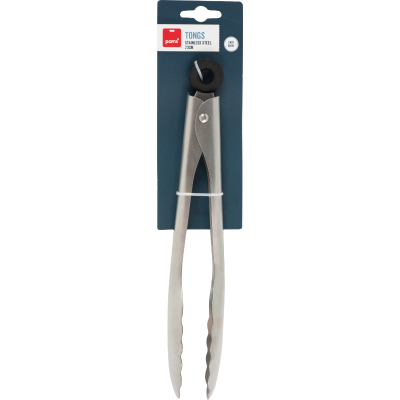 Pams Stainless Steel Tongs 23cm