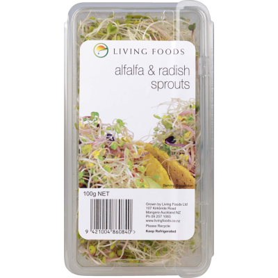 Living Foods Alfalfa & Radish Sprouts