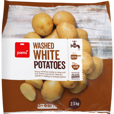Pams Washed White Potatoes
