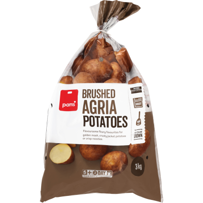 Pams Brushed Agria Potatoes